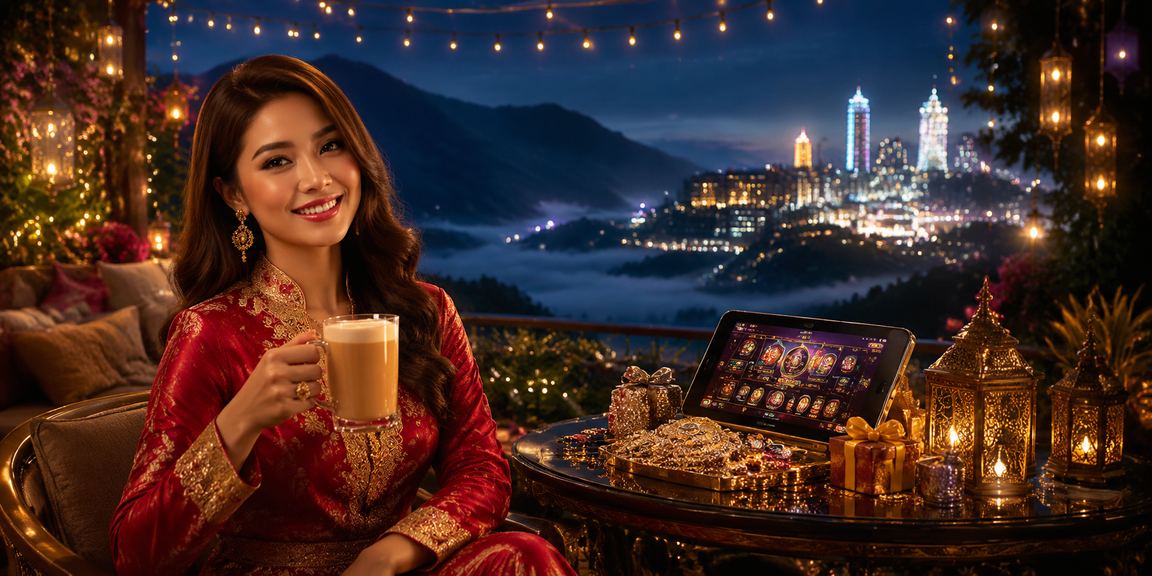 Suasana kasino di Genting Highlands semasa Hari Raya dengan promosi istimewa