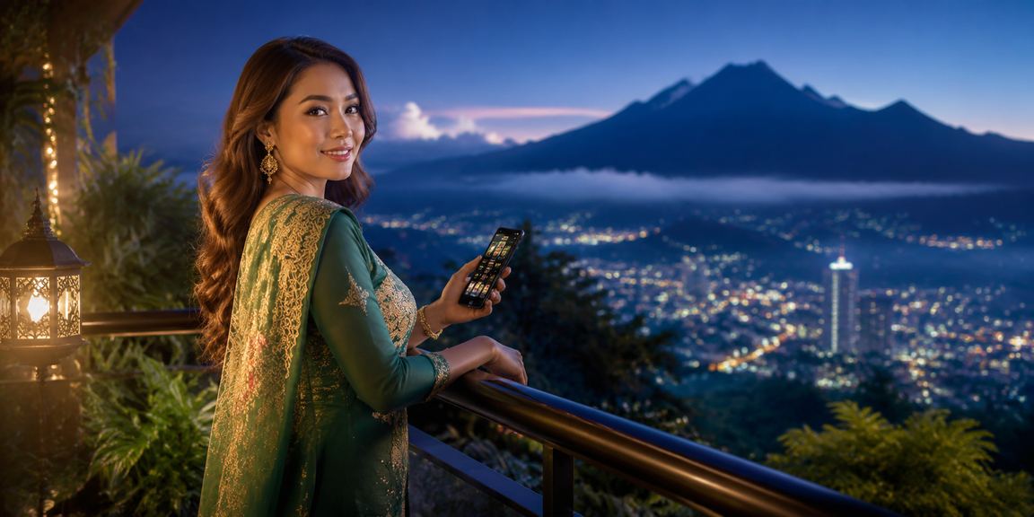 Suasana promosi kasino semasa Hari Raya di Sabah dengan nuansa perayaan